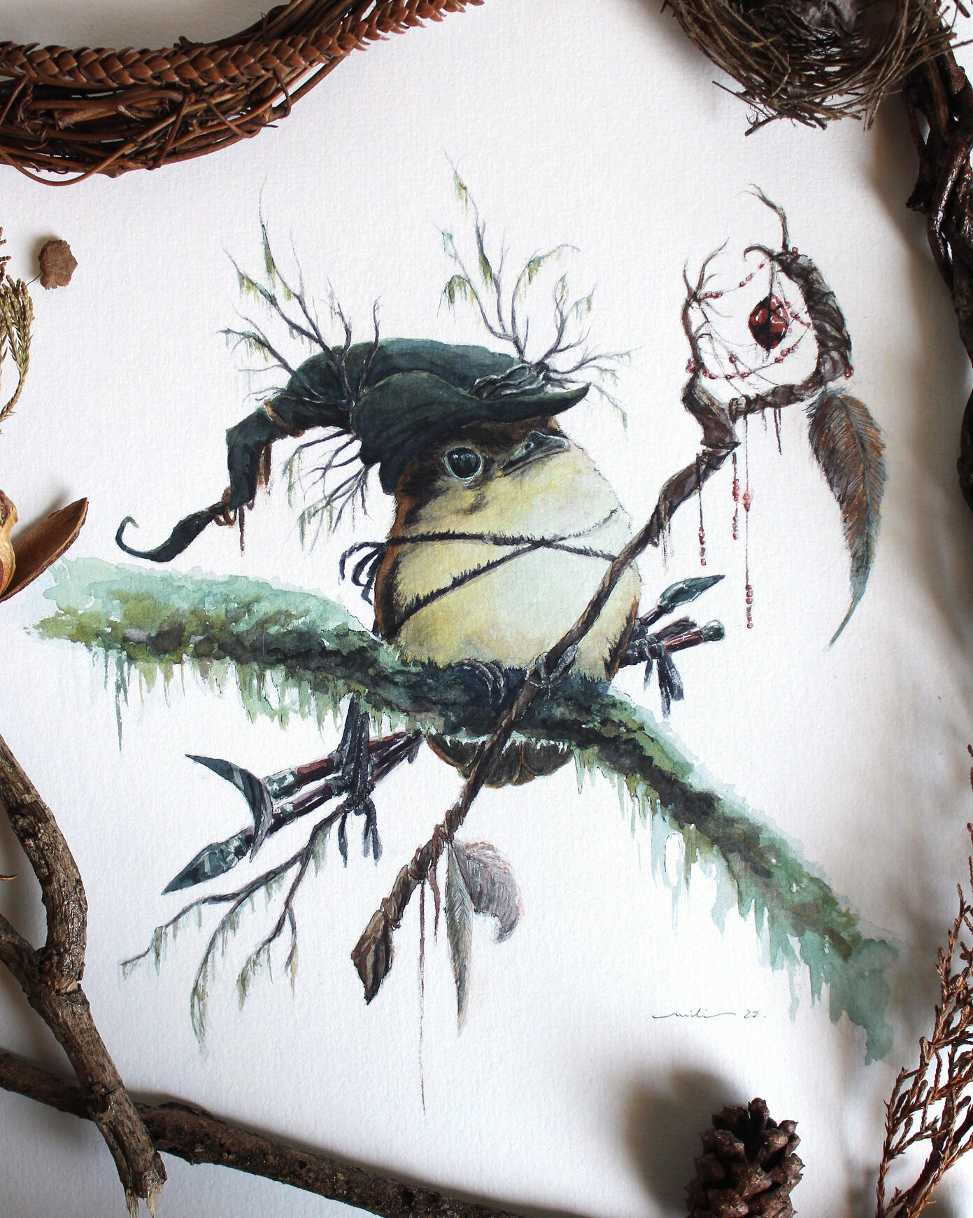 Patinho (Platyrinchus mystaceus)