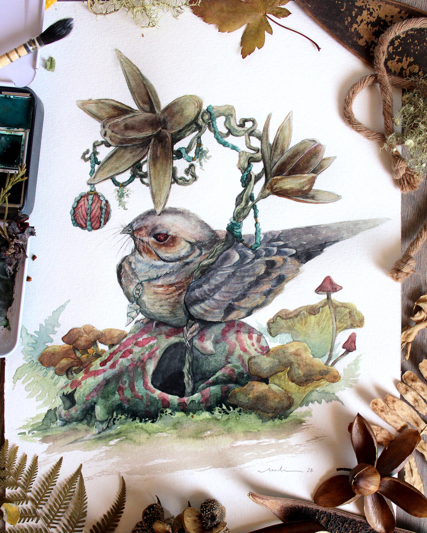 Bacurau (Nyctidromus albicollis)