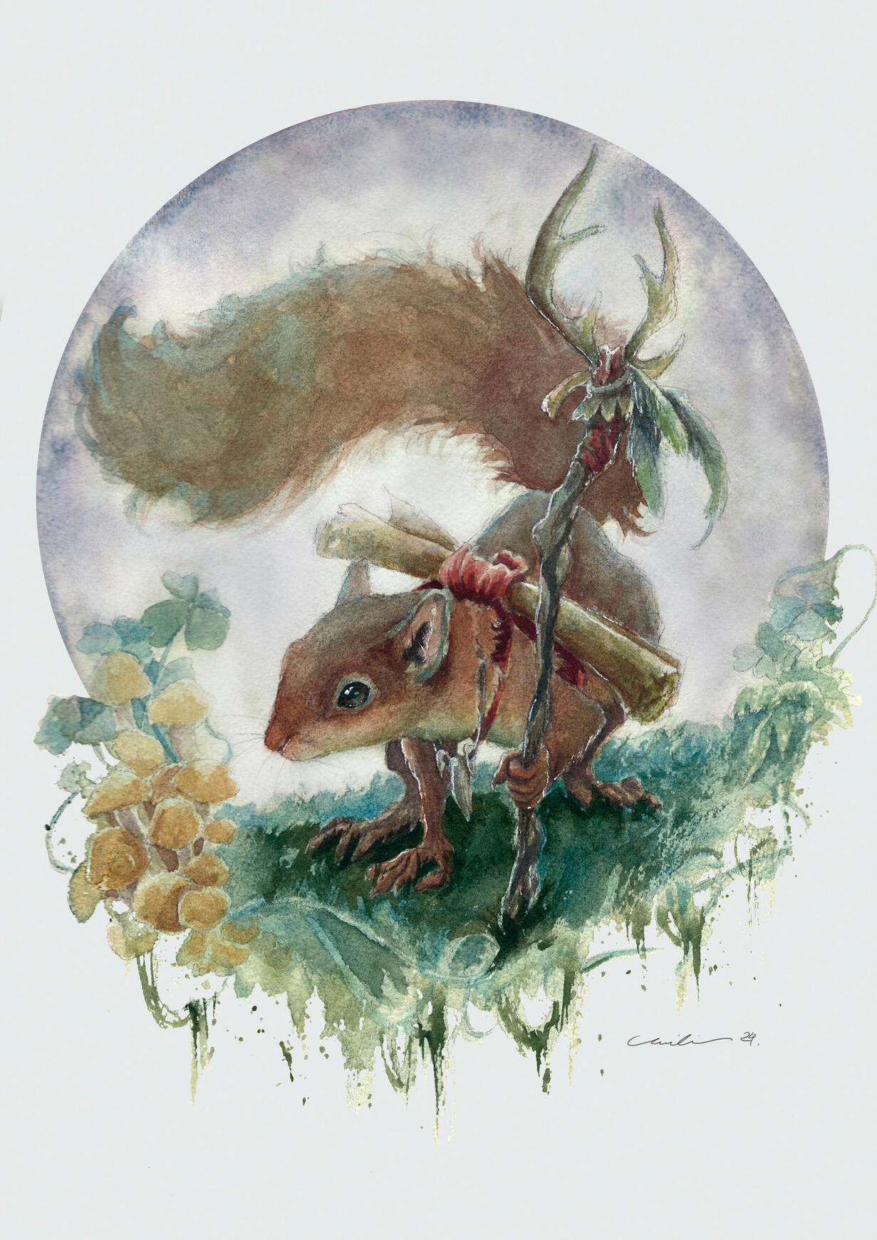 Caxinguelê (Sciurus brasiliensis), o mensageiro mágico