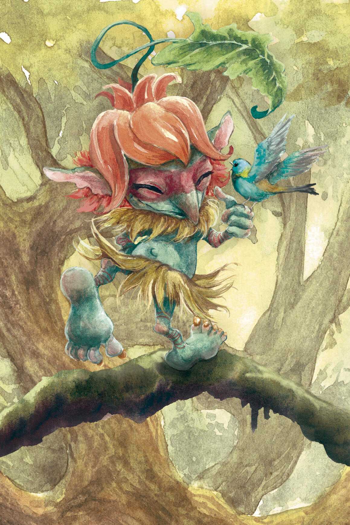 Curupira é arbóreo e amigo de todos os animais