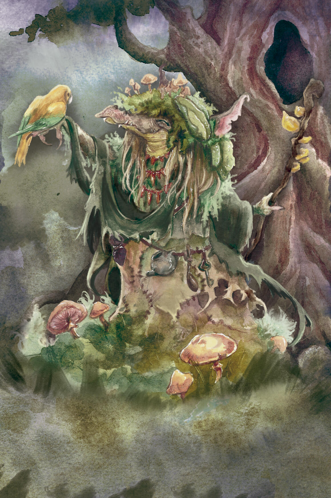 A Cuca veio de outro continente para fazer morada em nossos pântanos